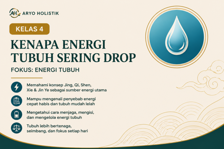 Kenapa Energi Tubuh (sering) Drop